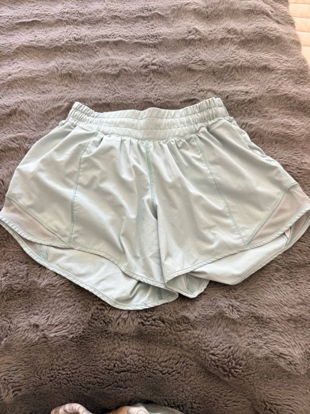 lululemon athletica Mint Green Athletic Shorts